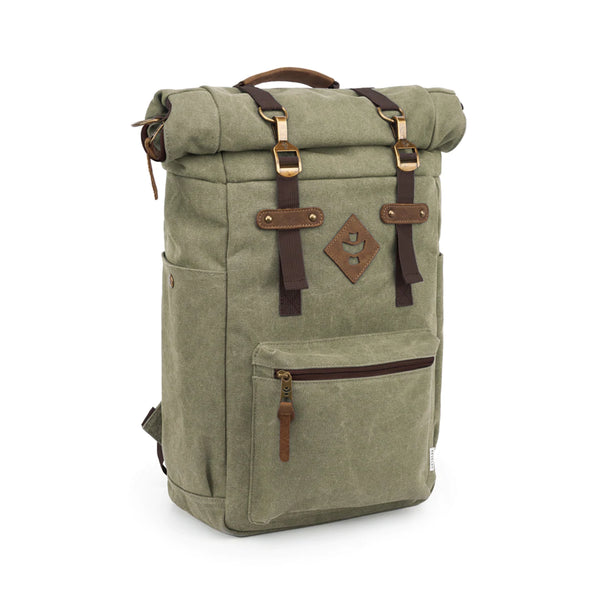 REVELRY SUPPLY THE DRIFTER - ROLLTOP BACKPACK - SAGE - Smoke ATX