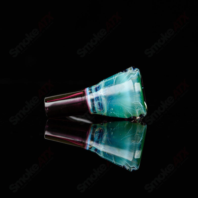 Tube (Gold Amethyst/ White Lotus/ Neptune) w Bowl Indo x GD - Smoke ATX