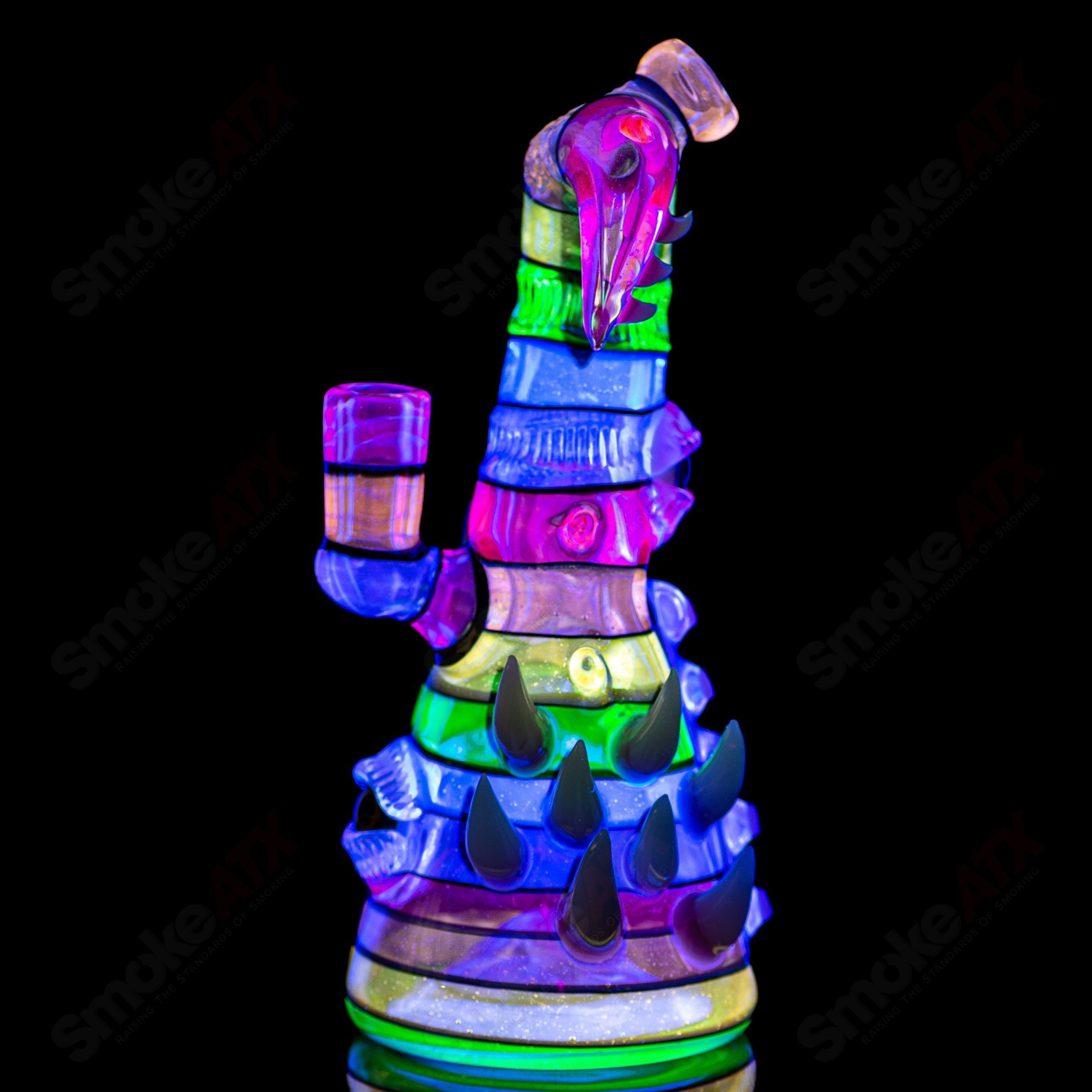 UV Saltacc WhipCurl (Dust Storm Custom Colors/ UV Rainbow Colors) Dust Storm x SALT - Smoke ATX