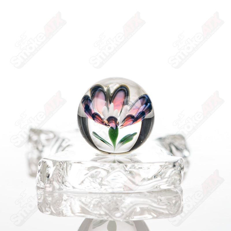 Kobuki Glass #3 Flower Topper Marble