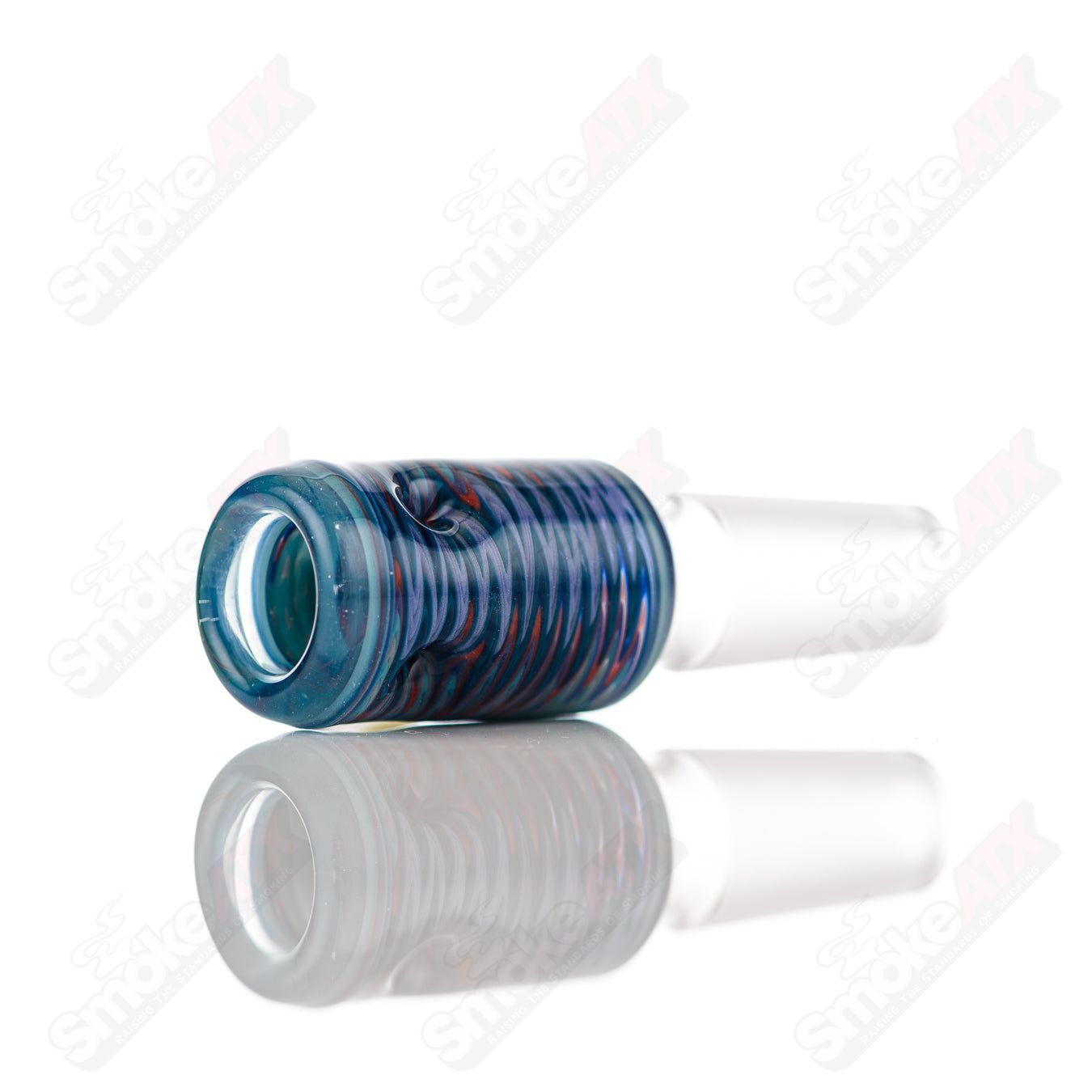 Black Tuna 14mm Worked 5 hole Slide #2 - Smoke ATX