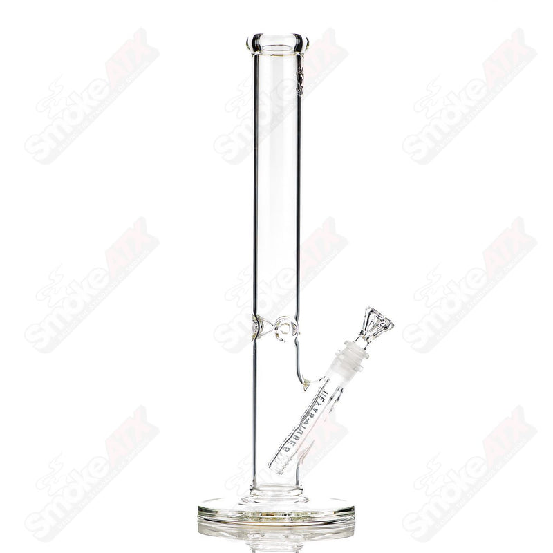 16in 14mm Clear Straight Tube Texas Tubes - Smoke ATX