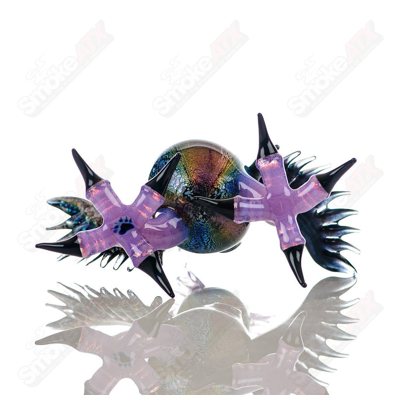 Dichro Owl Four Winds Flameworks x Turtle Time - Smoke ATX