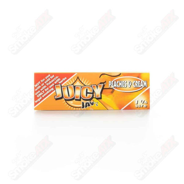 1 1/4 Peaches & Cream Juicy Jay Rolling Papers - Smoke ATX