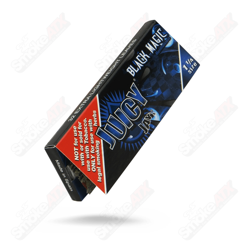 1 1/4 Black Magic Rolling Papers Juicy Jays - Smoke ATX