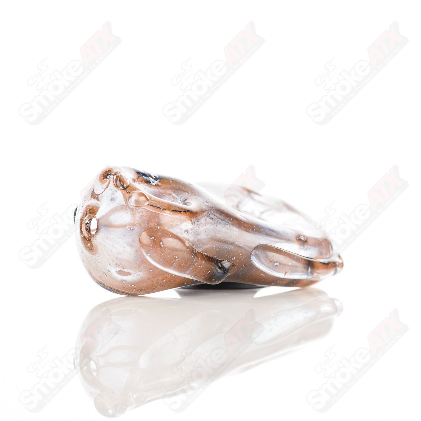 #4 Donut Chillum Glass by Nobody - Smoke ATX