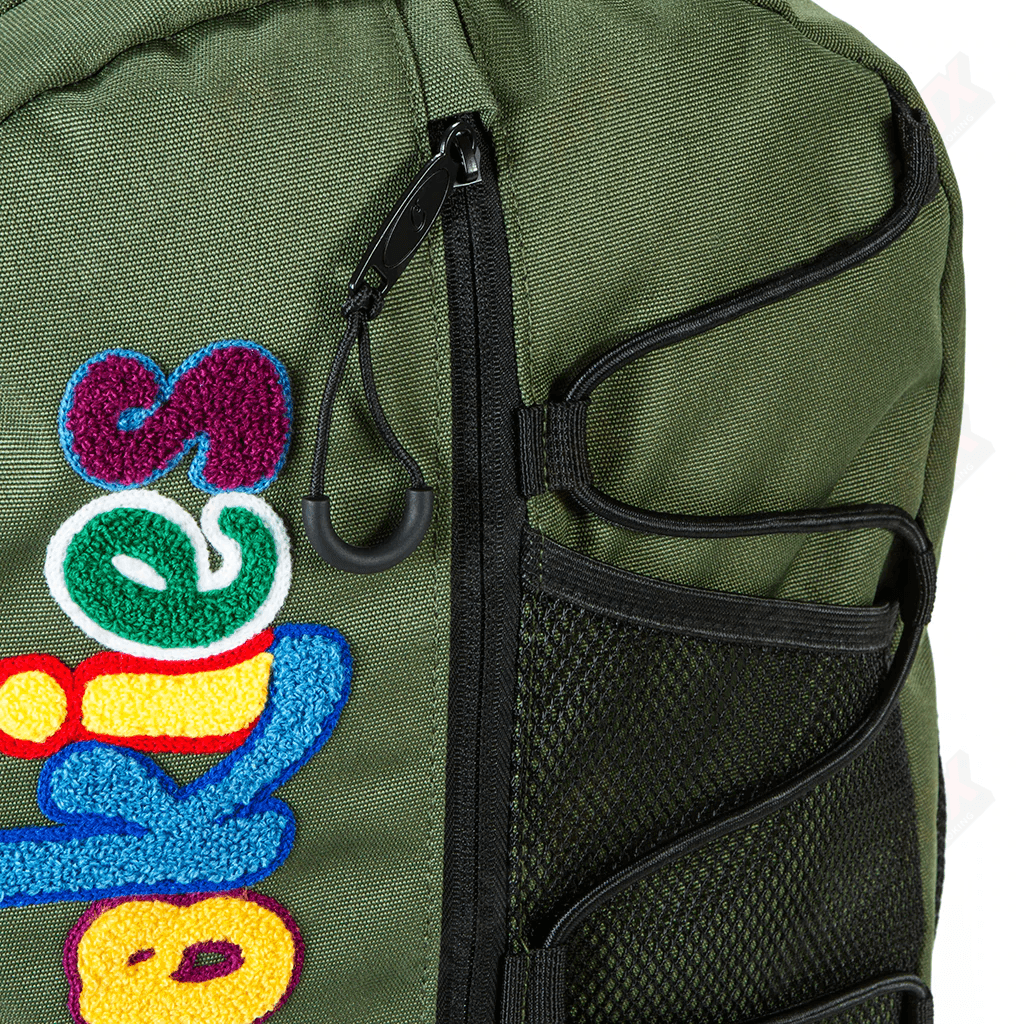 Olive Cookies Bungee Chenille Backpack - Smoke ATX