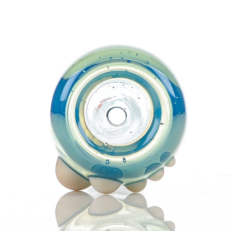 #21 18mm Full Color Push Slide Bowl Dustorm Glass