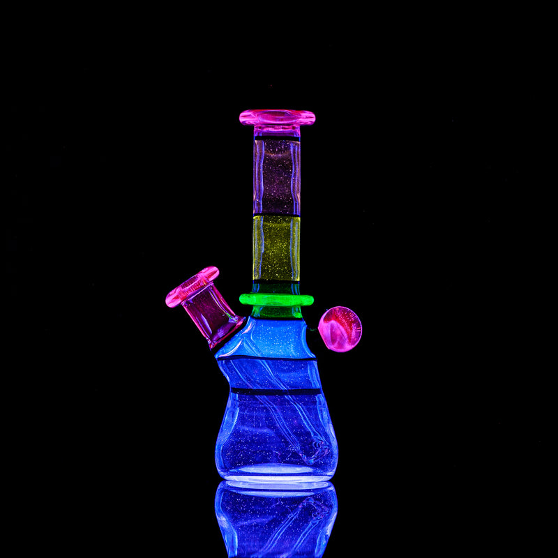 #2 10mm UV Secret Rainbow Mini Tube Dustorm Glass