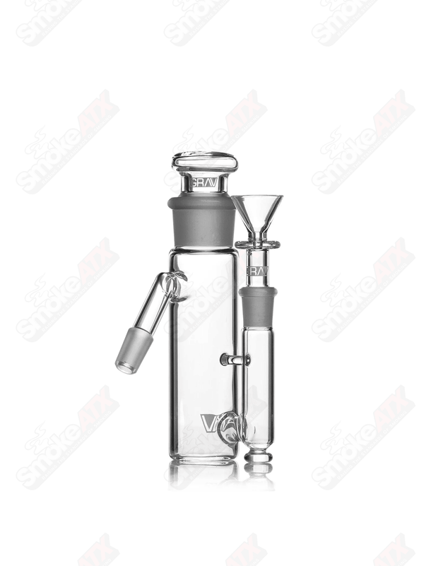 5” 45/14mm Phoenix Ash Catcher Grav - Smoke ATX