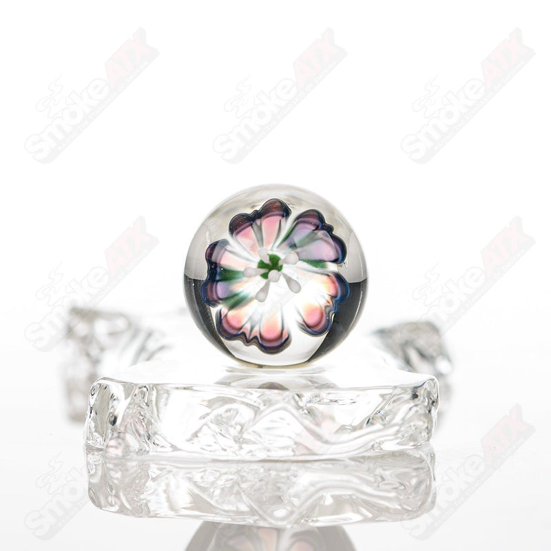 Kobuki Glass #3 Flower Topper Marble