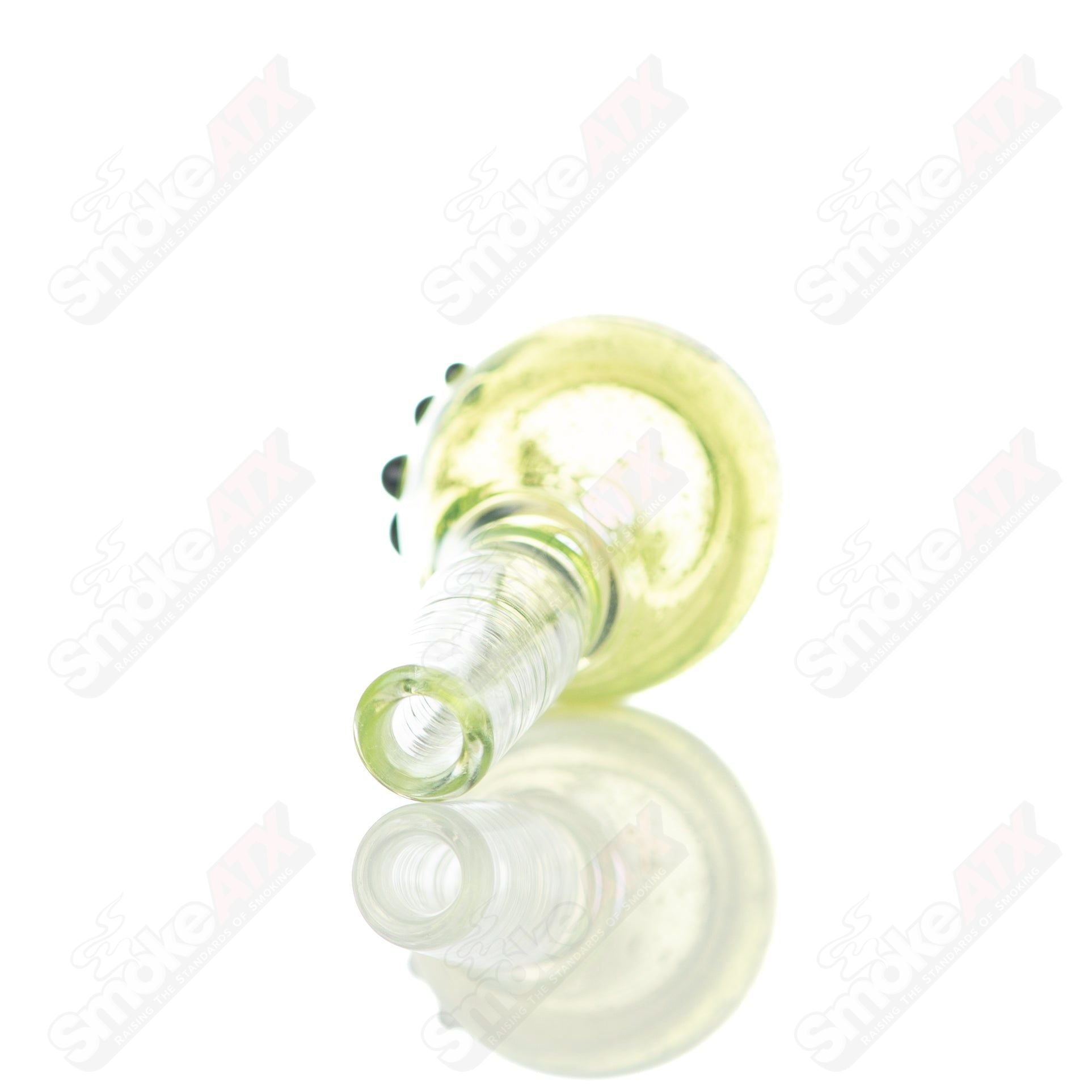 #2 10mm Full Color Push Slide Bowl Dustorm Glass - Smoke ATX