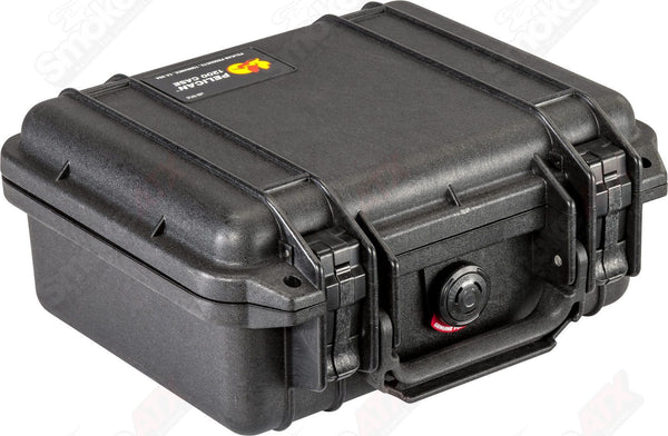 1200 Black Pelican Case W/ Foam - Smoke ATX