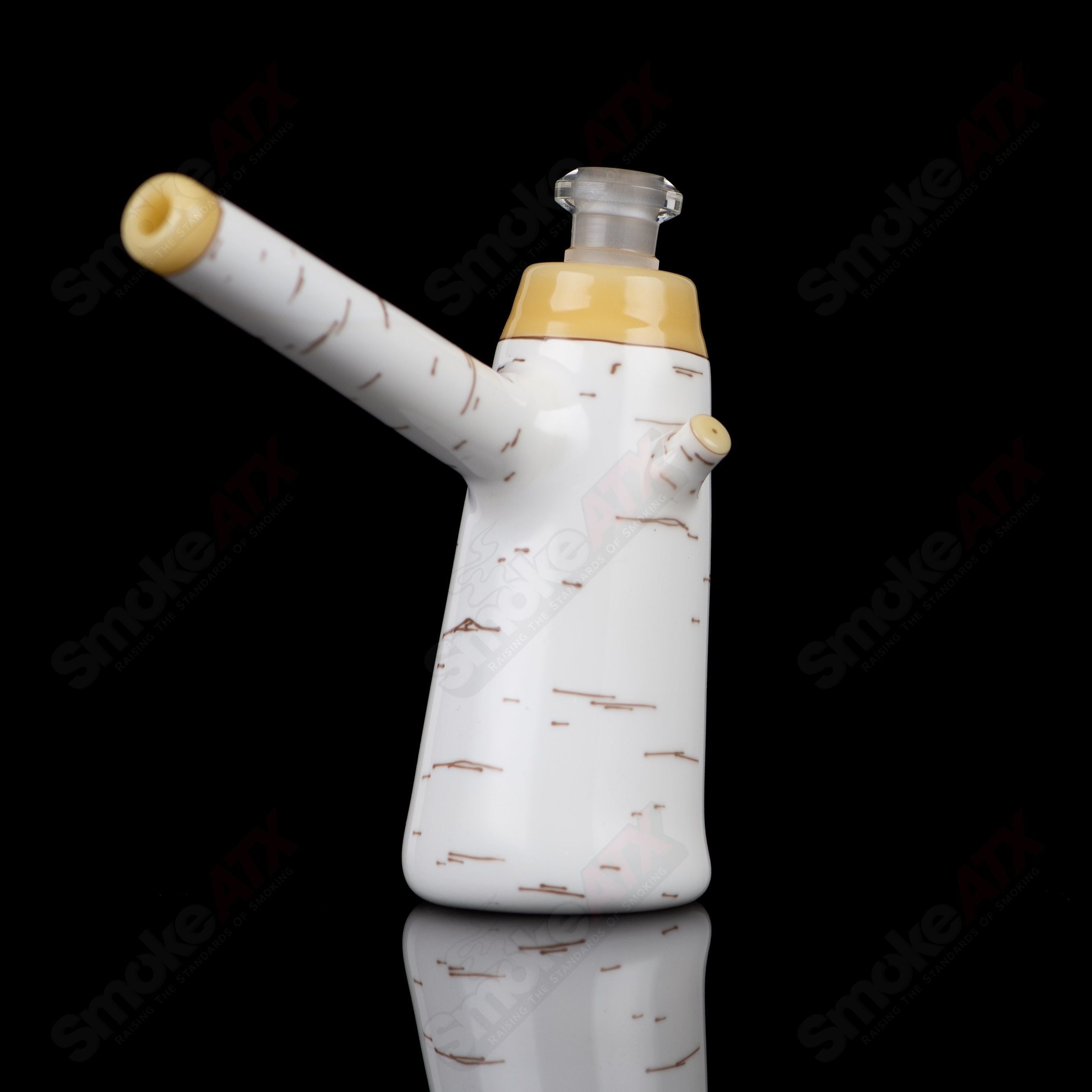 #3 Birch Poker Rig Foster Glass - Smoke ATX