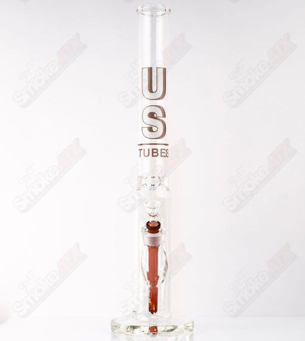 US Tubes 20" 65x5 Straight Hybrid Brown Shadow Decal - Smoke ATX