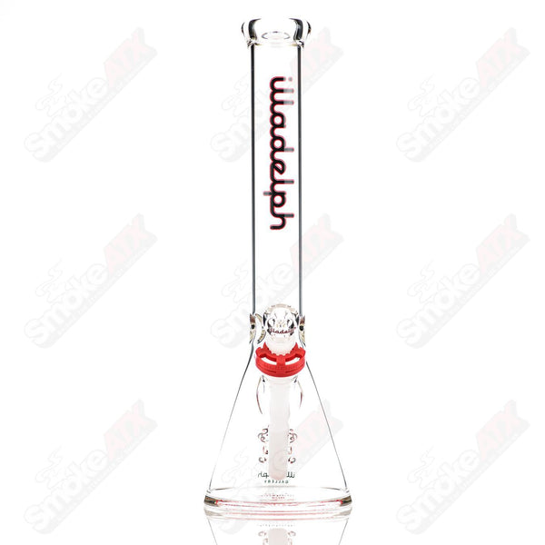 45mm Black/Red 15" Beaker Illadelph - Smoke ATX