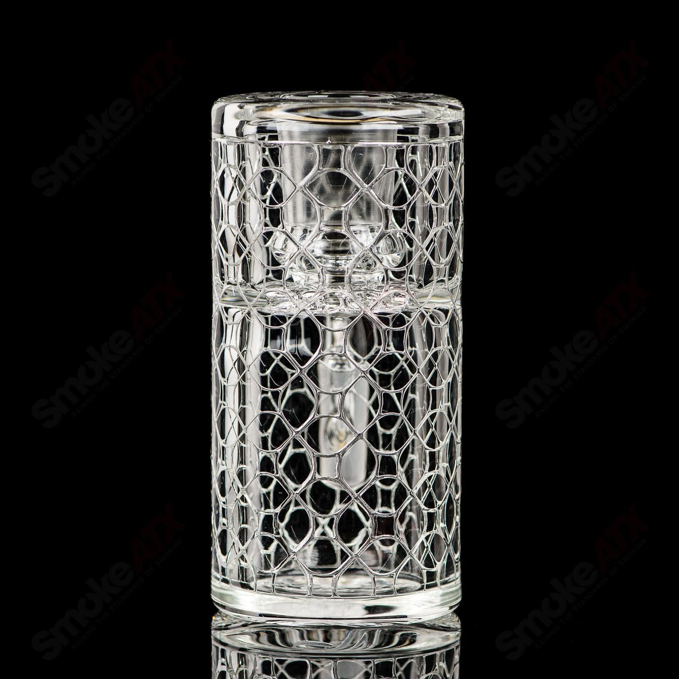 #2 Elementum Bubble Trap Dry Catcher Avant-Garde Glass - Smoke ATX