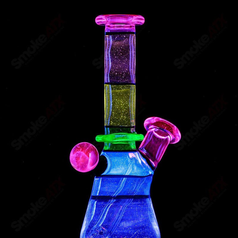 #2 10mm UV Secret Rainbow Mini Tube Dustorm Glass