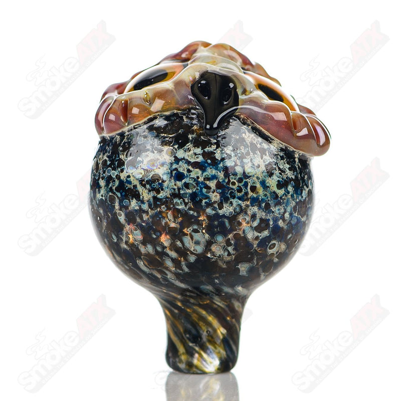 #5 Spotted Owl Carb Cap Four Winds Flameworks