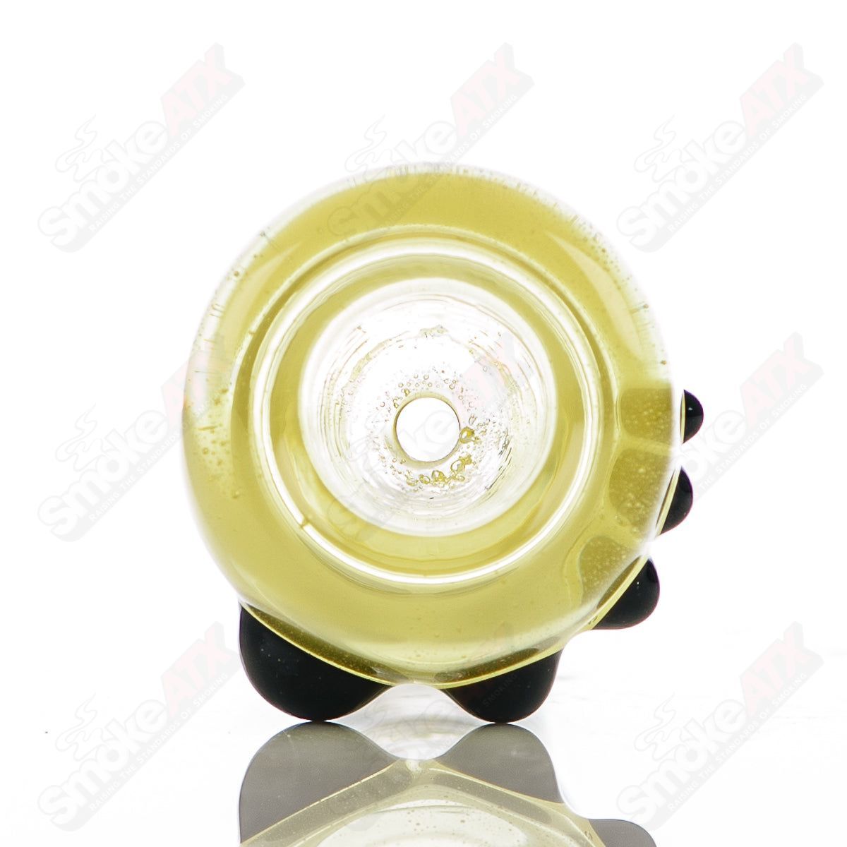 #29 18mm Full Color Push Slide Bowl Dustorm Glass - Smoke ATX