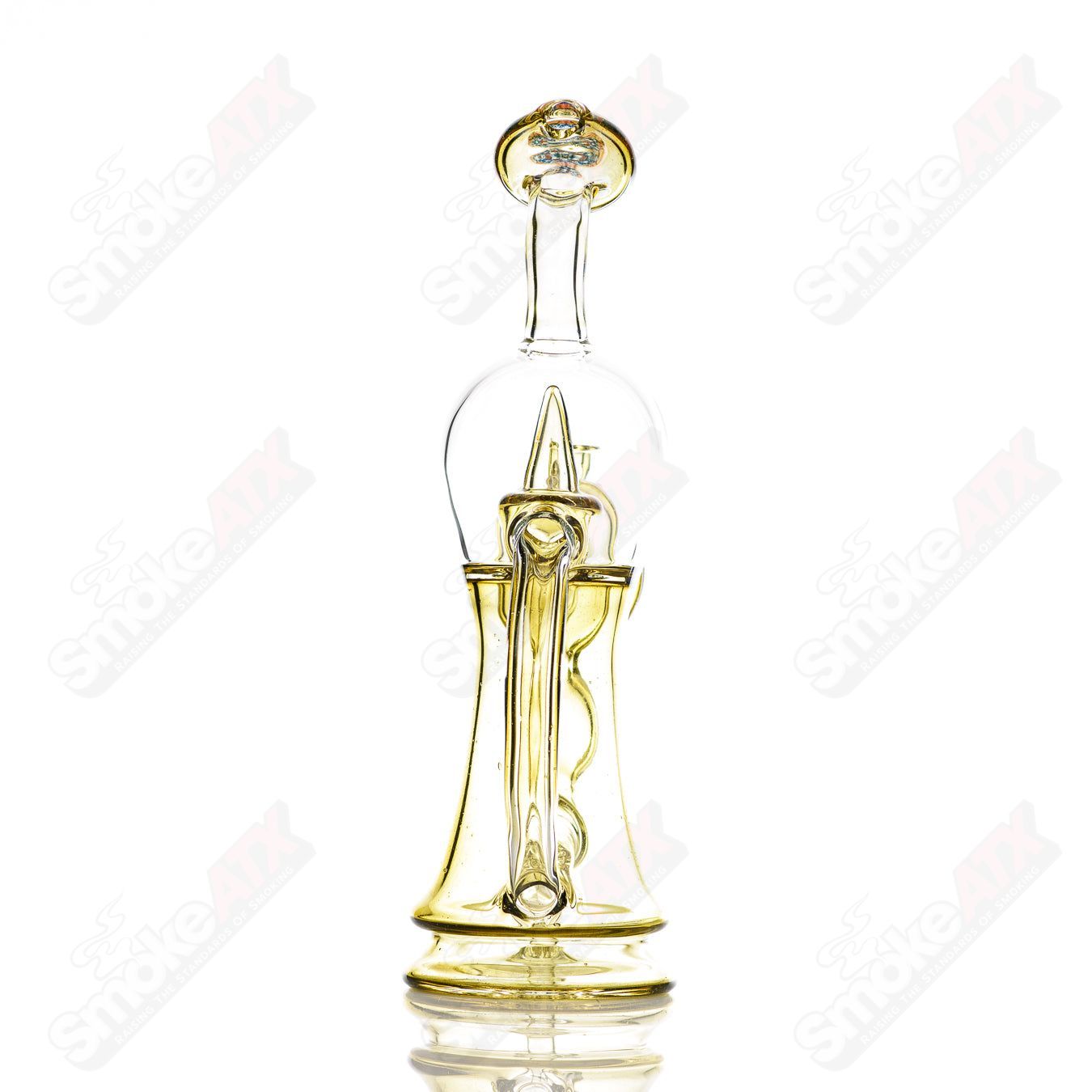 Syzygy Bubble Dumper Recycler - Reed Glass - Smoke ATX