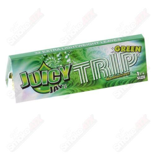 1 1/4 Green Rolling Papers Juicy Jays - Smoke ATX