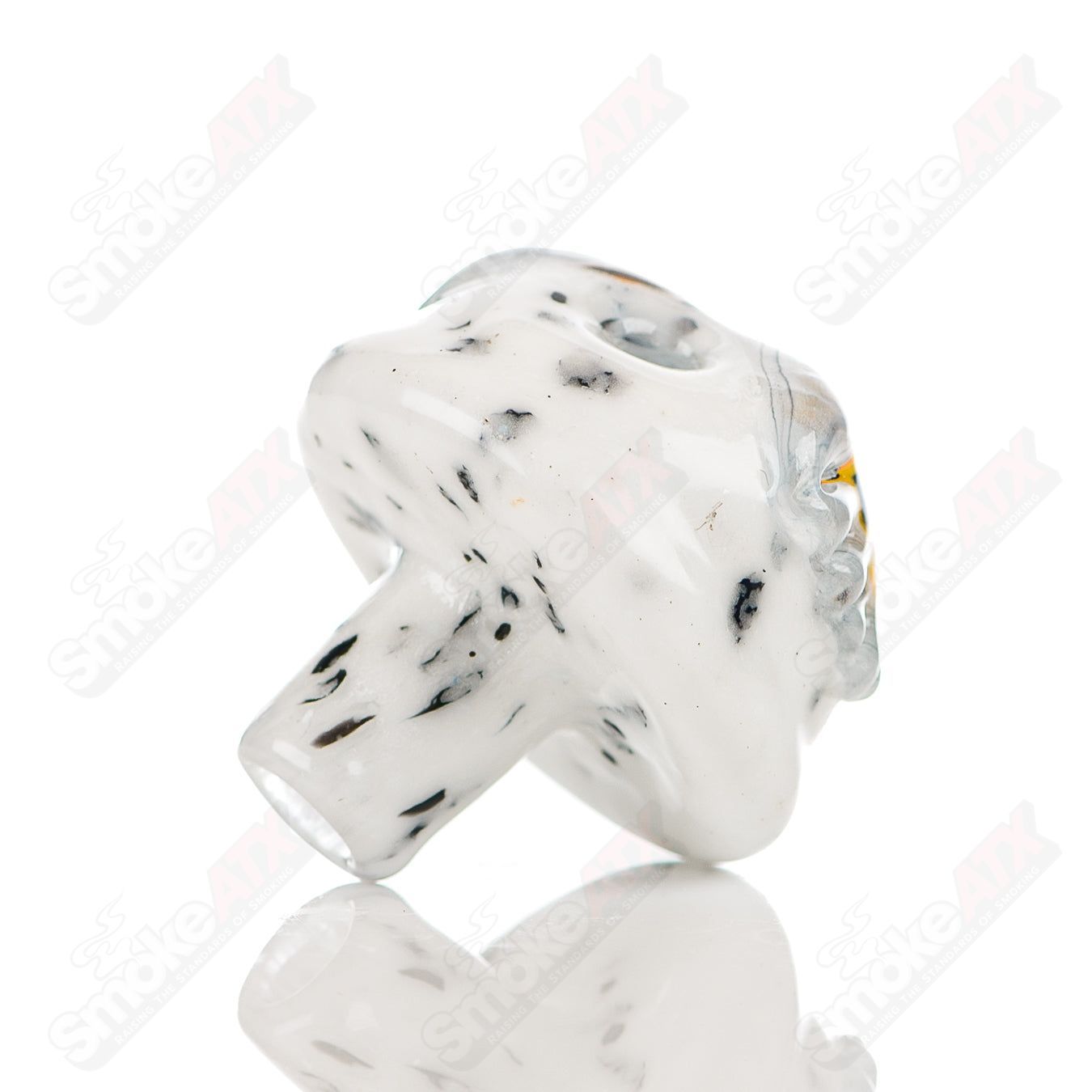 #9 Spotted Owl Carb Cap Four Winds Flameworks - Smoke ATX