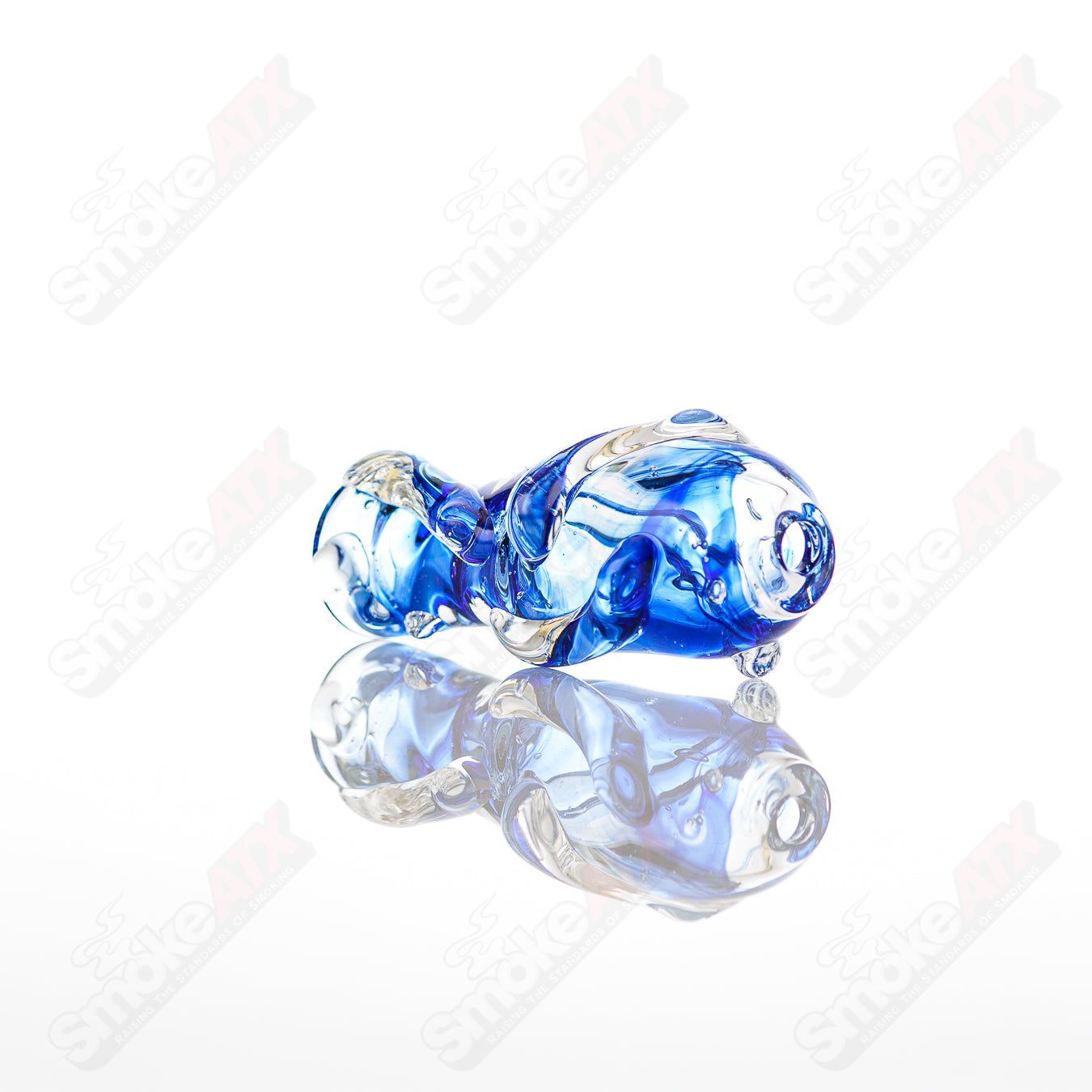 #28 Large Chillum Glass by Nobody - Smoke ATX