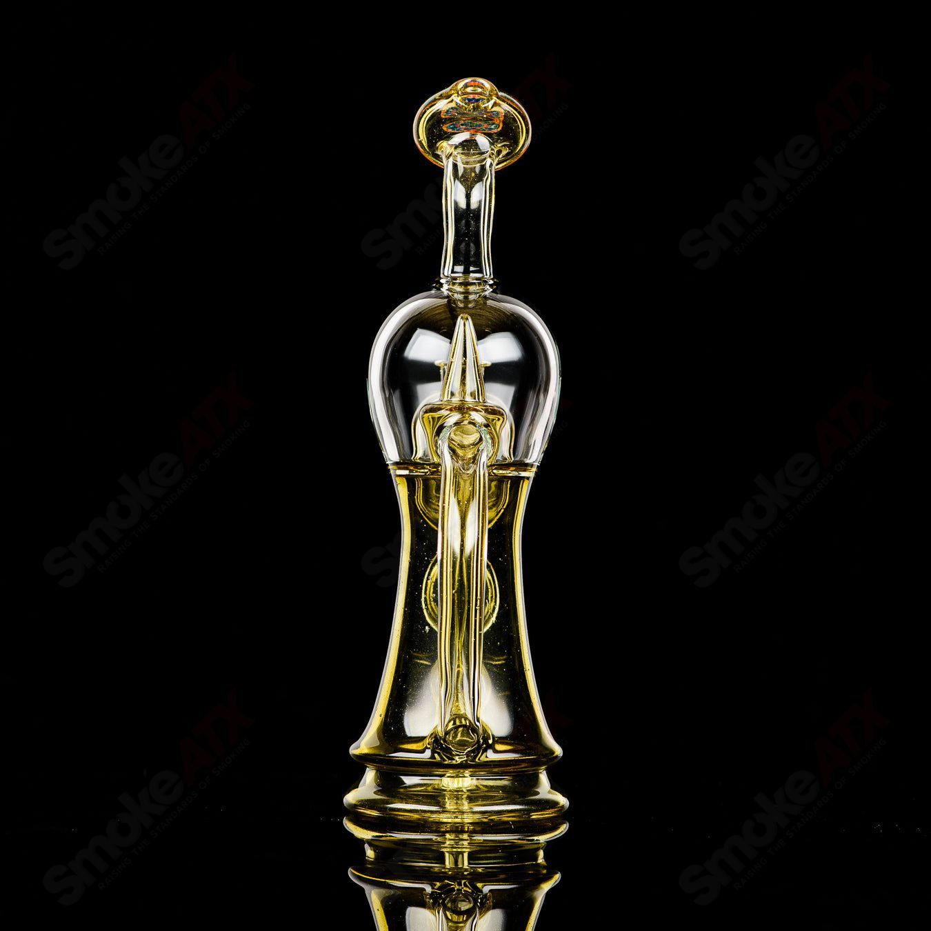 Syzygy Bubble Dumper Recycler - Reed Glass - Smoke ATX