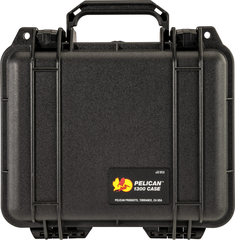 1300 Black Pelican Case W/ Foam - Smoke ATX