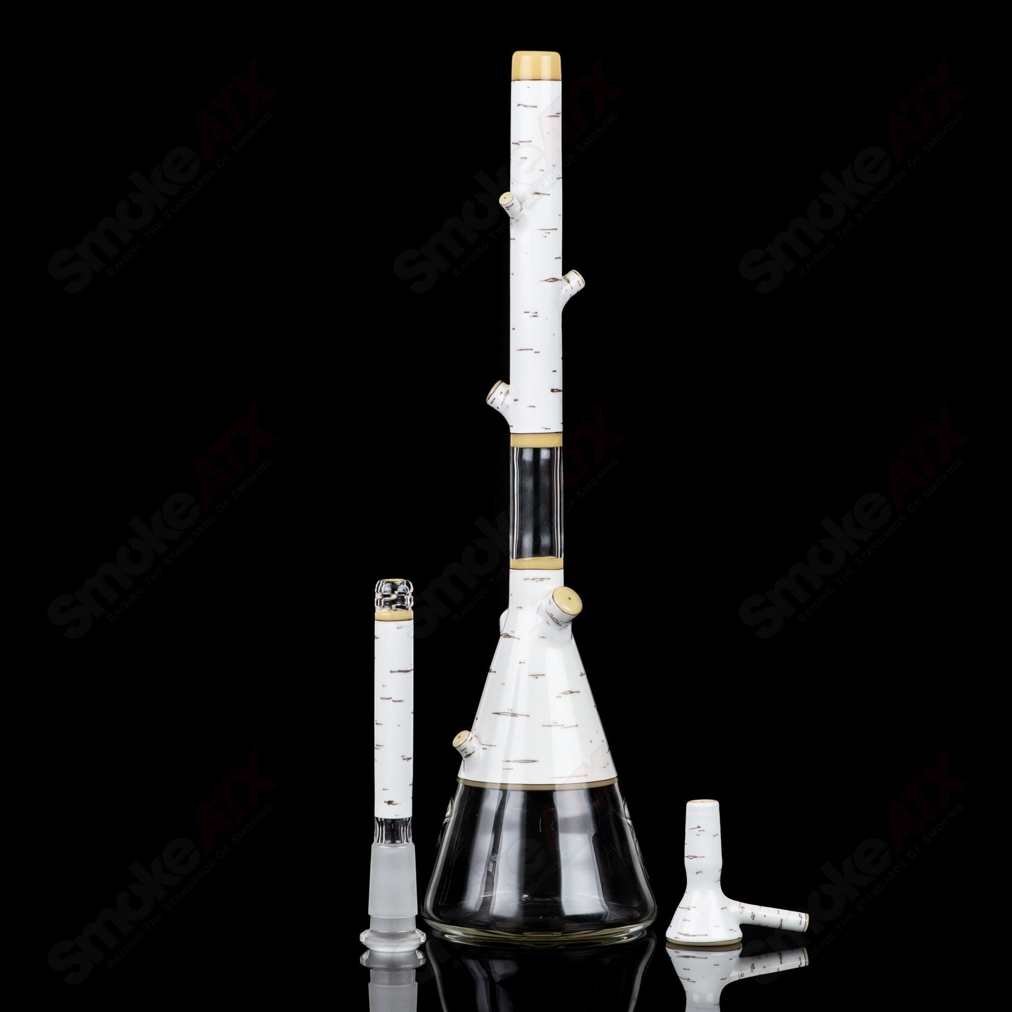 Big Birch Tube Foster Glass - Smoke ATX