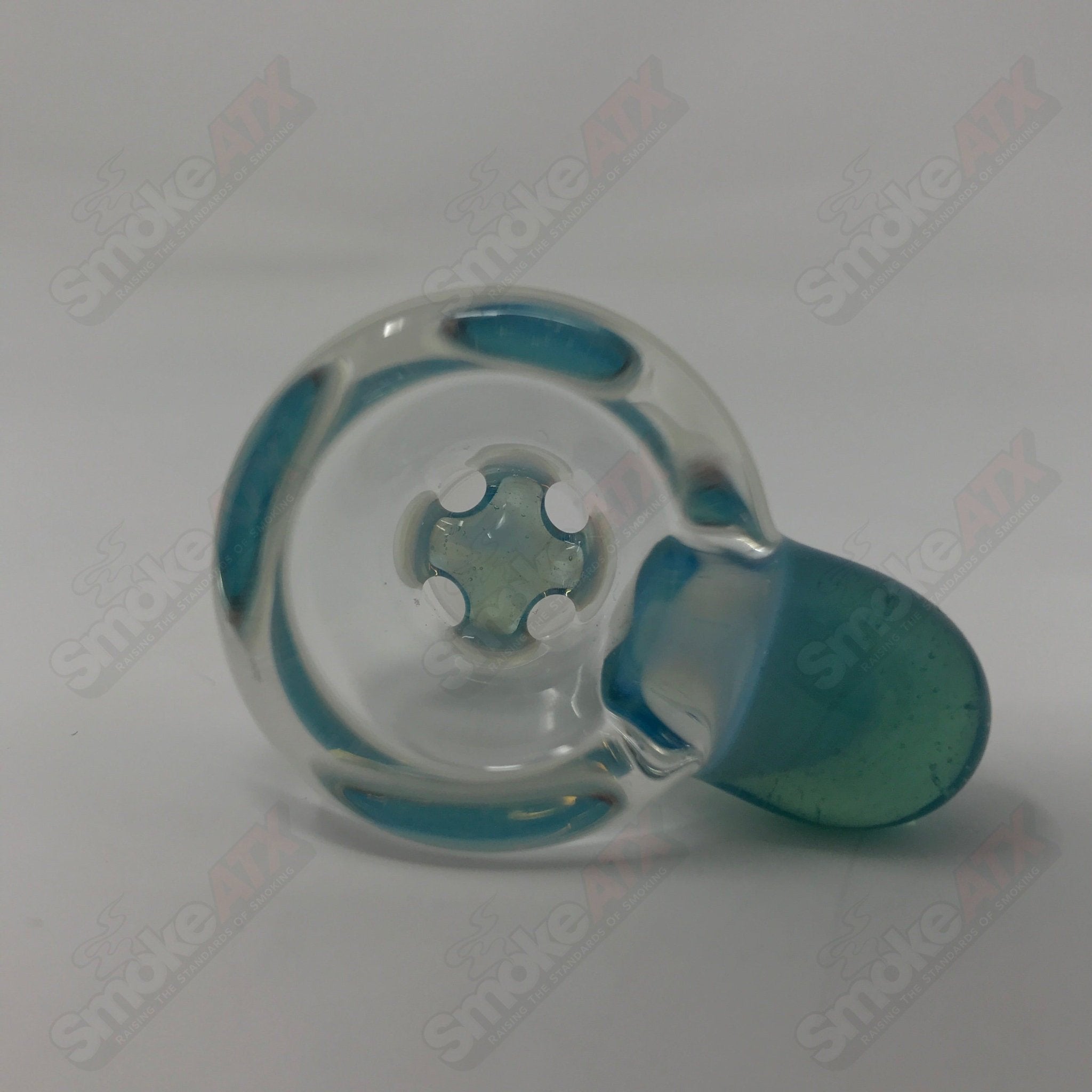 Black T Glass 18mm Partial Accent Slide 6 - Smoke ATX