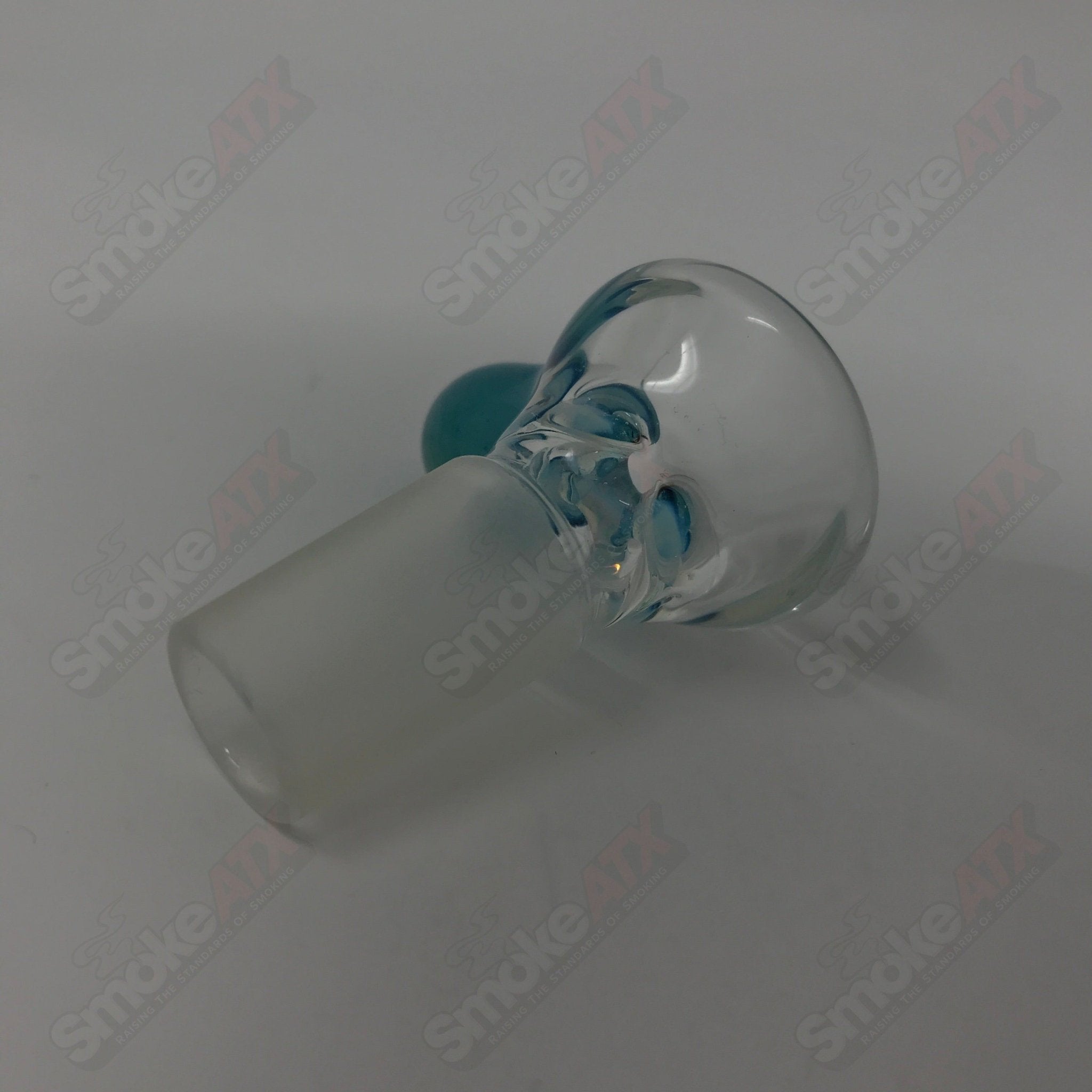 Black T Glass 18mm Partial Accent Slide 6 - Smoke ATX