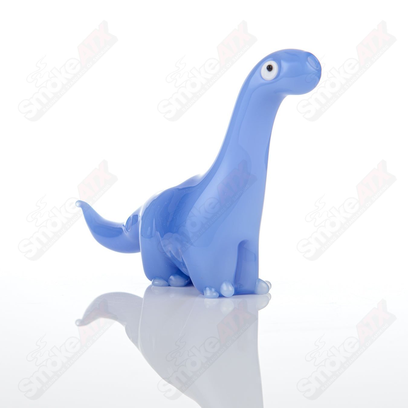 Blue Dino Pipe Nicko Glass - Smoke ATX