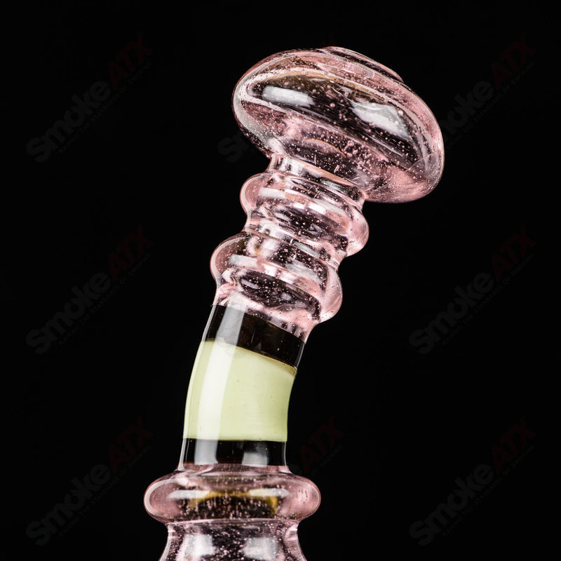 BoroFarm X Gordman Pink CFL MIB Rig w/ Dabber - Smoke ATX