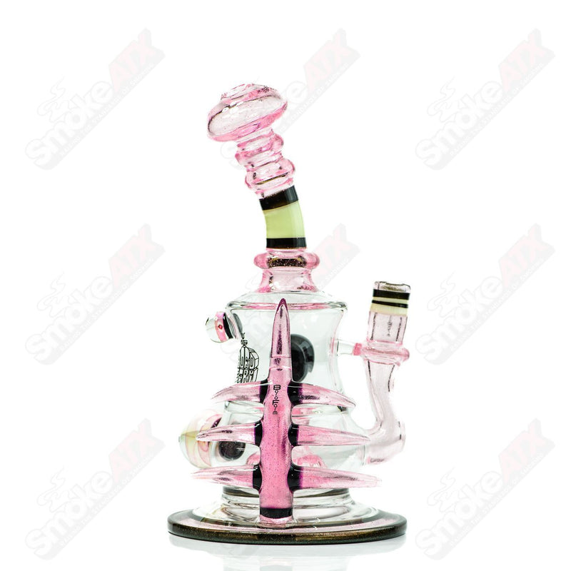 BoroFarm X Gordman Pink CFL MIB Rig w/ Dabber - Smoke ATX