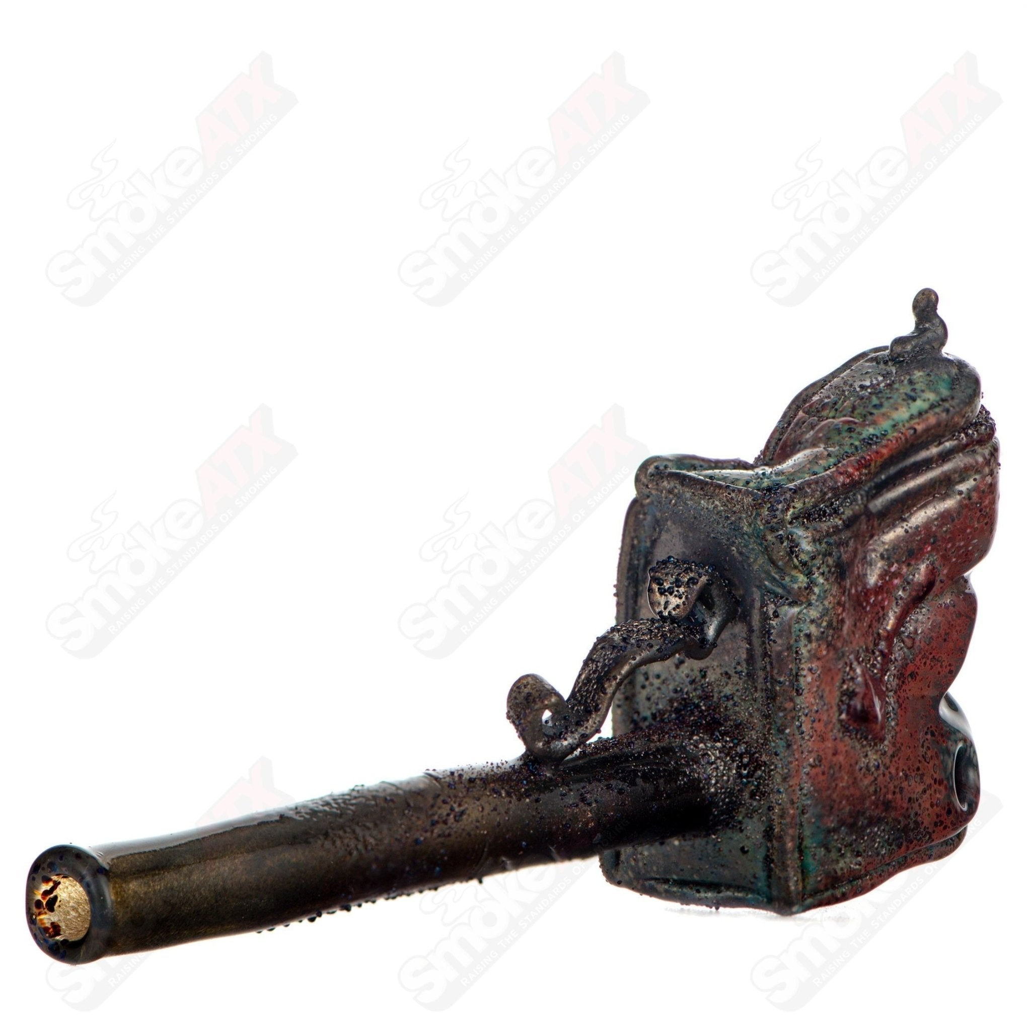 Broken Mailbox Pipe Iroczii Glass - Smoke ATX