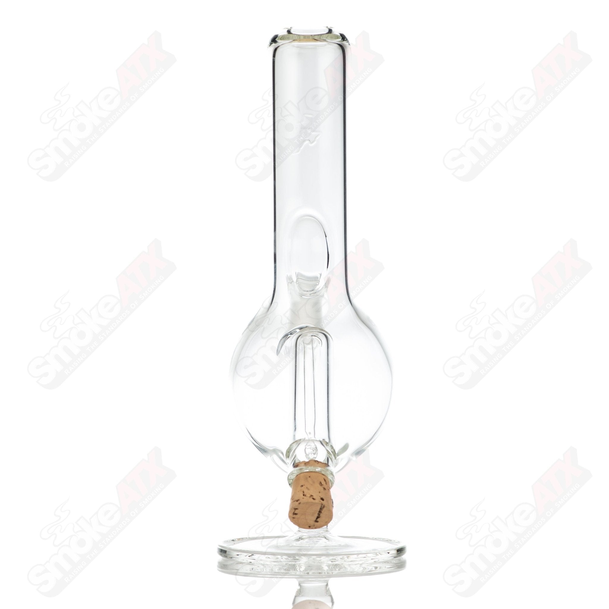 Bubble Waterpipe with Stash Jar Texas Hot Glass - Smoke ATX