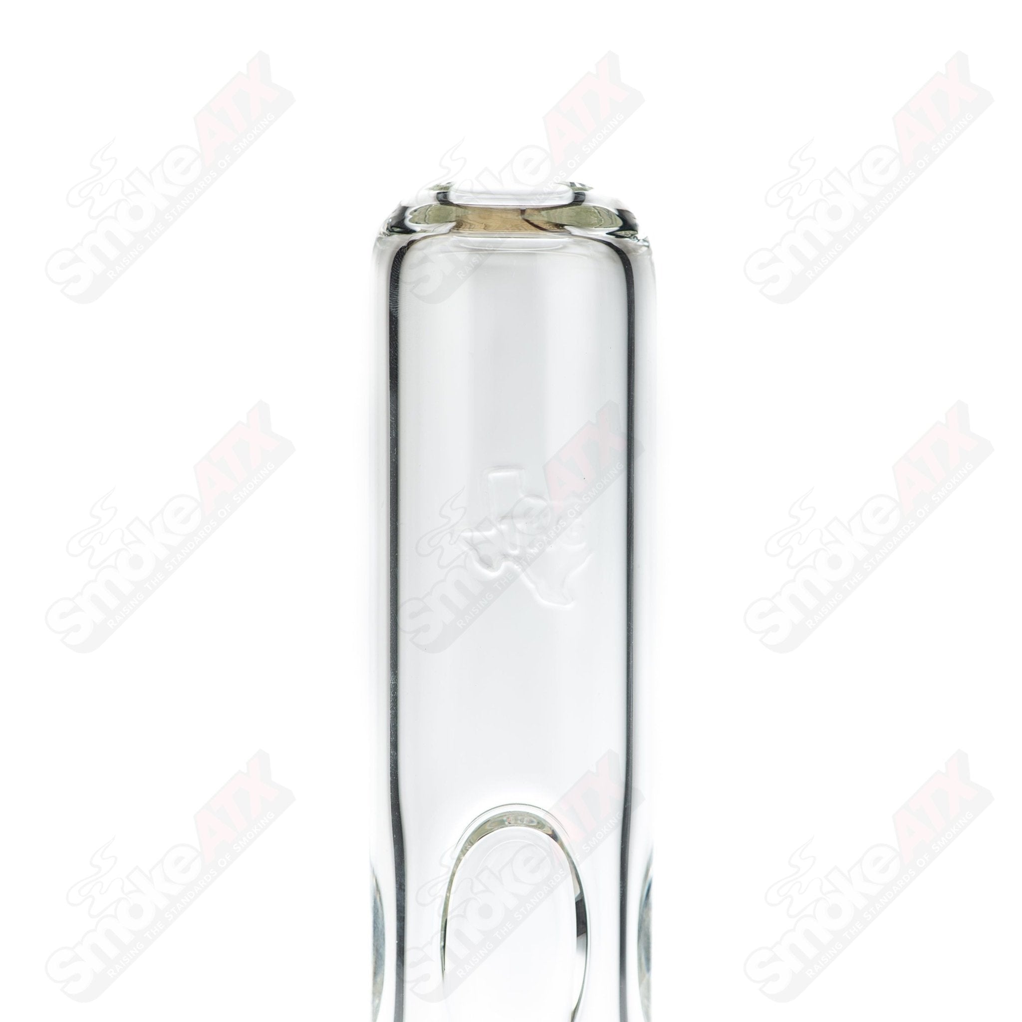 Bubble Waterpipe with Stash Jar Texas Hot Glass - Smoke ATX