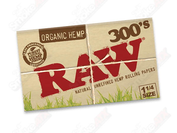 1 1/4 Organic Hemp 300's Raw - Smoke ATX