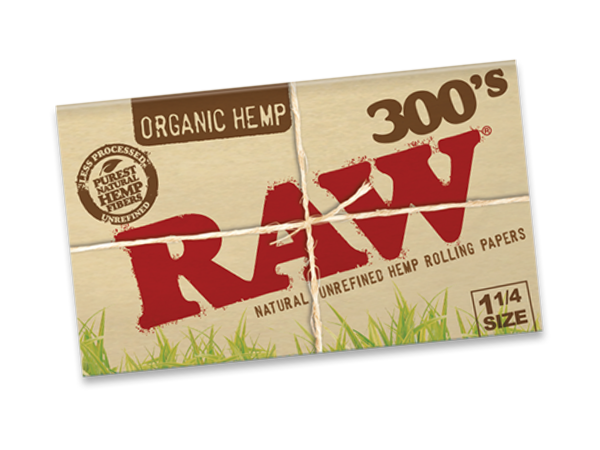 1 1/4 Organic Hemp 300's Raw - Smoke ATX