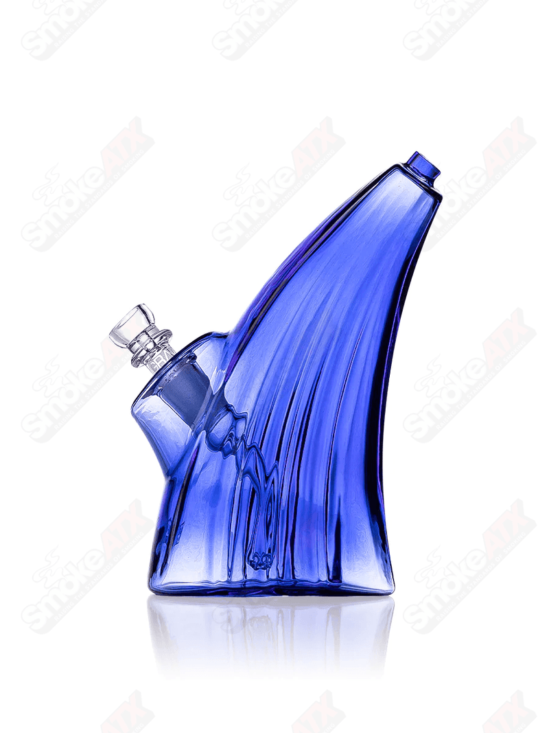 Light Cobalt Wave Bubbler Grav - Smoke ATX
