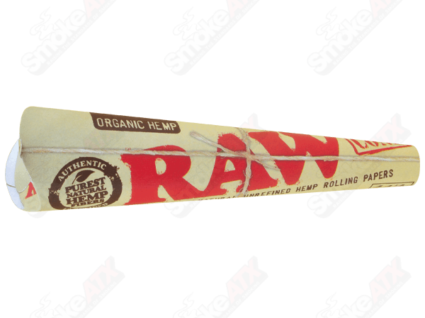 6pk 1 1/4 Organic Hemp Cones RAW - Smoke ATX