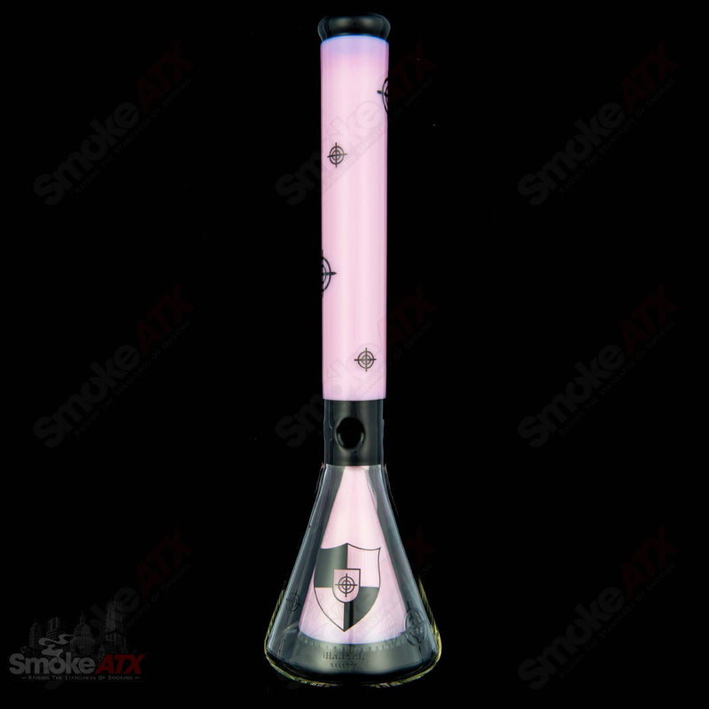 Illadelph Milky Pink Scoped Collins Beaker - Smoke ATX