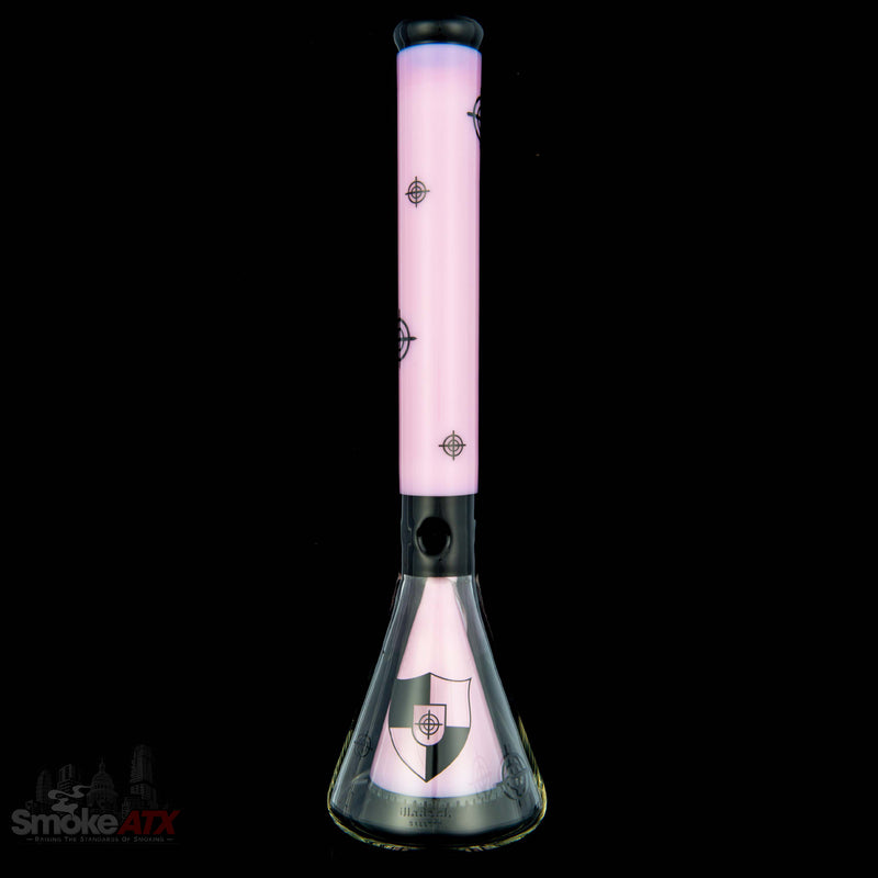 Illadelph Milky Pink Scoped Collins Beaker - Smoke ATX