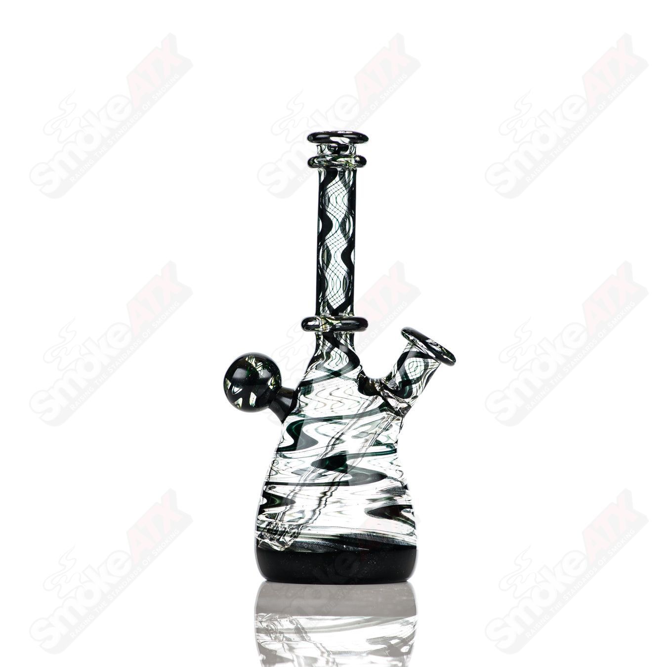 #1 10mm UV Secret Rainbow Mini Tube Dustorm Glass - Smoke ATX