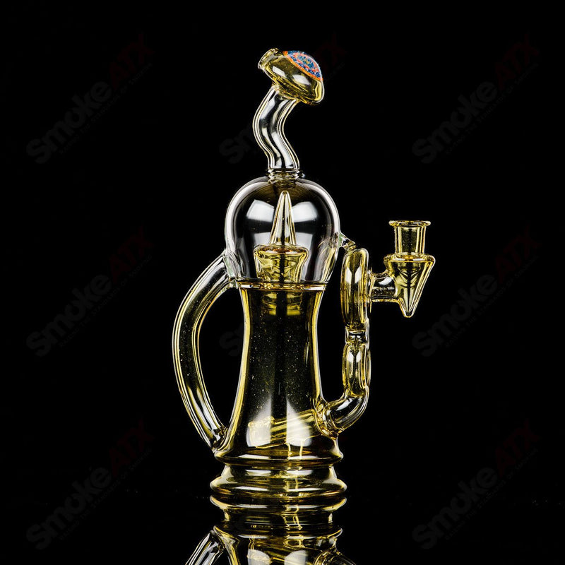 Syzygy Bubble Dumper Recycler - Reed Glass - Smoke ATX