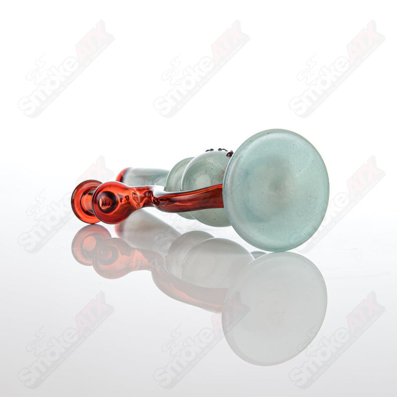 Blue Pastel Rig King Leo Glass - Smoke ATX
