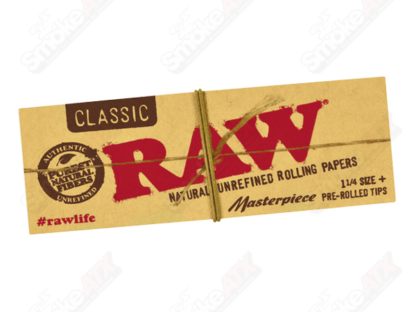 1 1/4 Classic Masterpiece Papers Raw - Smoke ATX