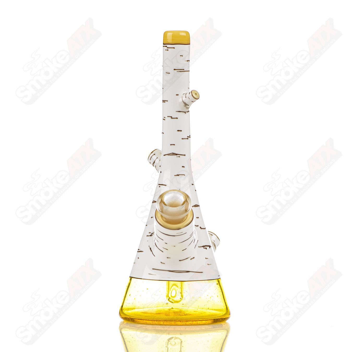 #8 Birch Tube Foster Glass - Smoke ATX